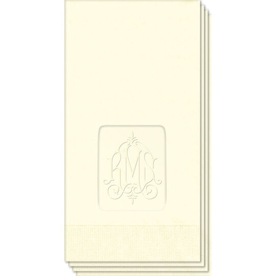 Whitlock Embossed Guest Towels